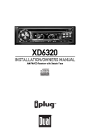 Dual XD-6320-Owners-Manual 